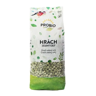 PROBIO Hrách zelený celý BIO 500 g