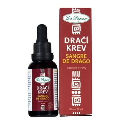 Dr. Popov Dračí krev-Sangre de Drago kapky 30 ml