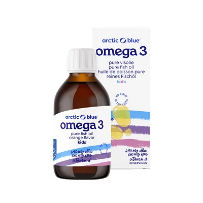 Arctic Blue Kids Omega 3 450 mg DHA + 380 mg EPA + vitamin D 150 ml