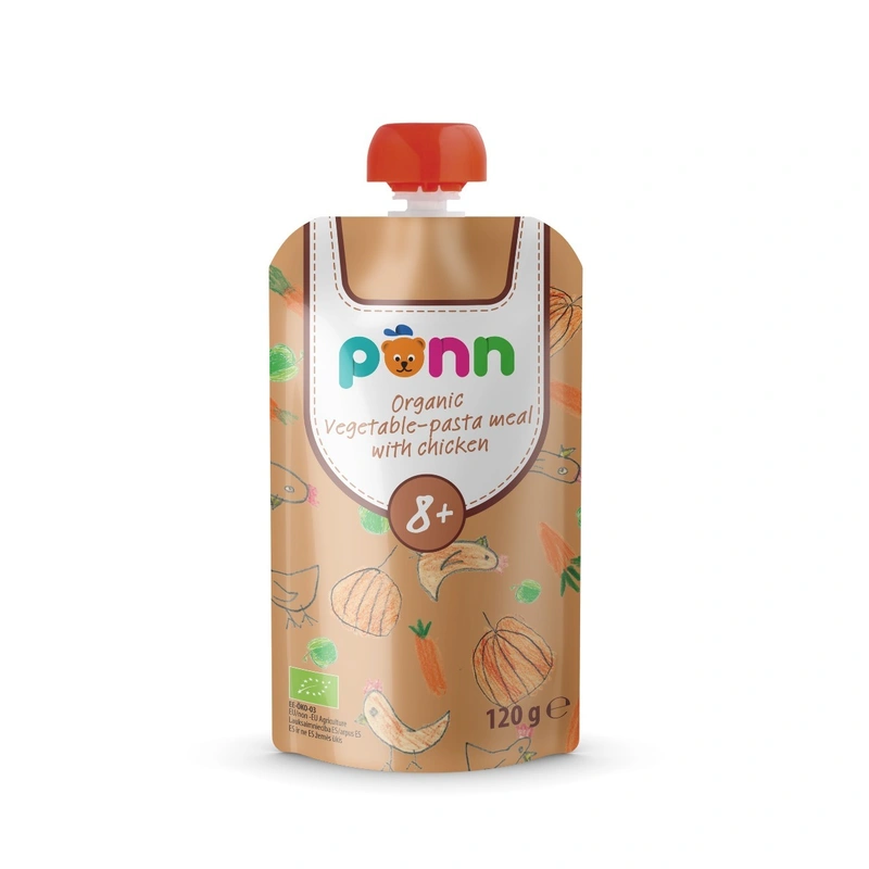 SALVEST Põnn BIO Kuřátko s těstovinami 8m+ 120 g