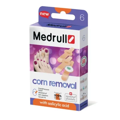 Medrull Náplasti k odstranění kuřího oka 6 ks