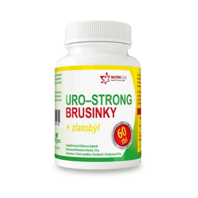 Nutricius Uro-strong brusinky + zlatobýl 60 tablet