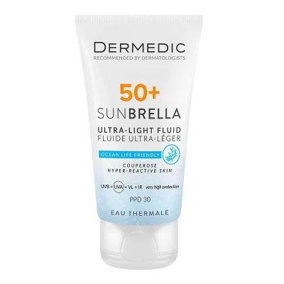 Dermedic Sunbrella Lehká opalovací emulze na kuperózní pleť SPF50+ 40 ml