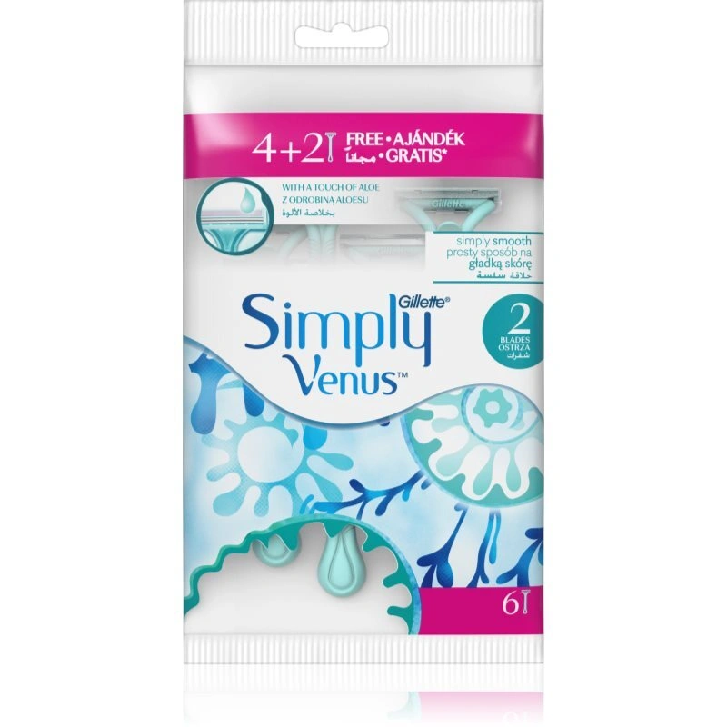Gillette Venus Simply rasoi monouso 6 pz