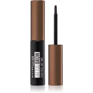 MAYBELLINE NEW YORK Tattoo Brow tinta semipermanente in gel per sopracciglia colore Chocolate Brown 4.6 g