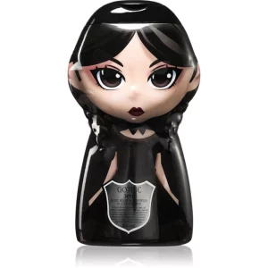 Wednesday Gothic Macabre shampoo, balsamo e gel doccia 3 in 1 per bambini Raspberry 400 ml
