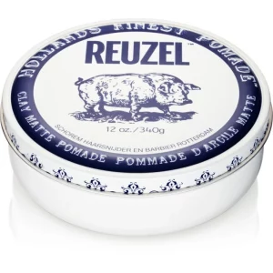 Reuzel Hollands Finest Pomade Clay cera modellante effetto opaco 340 g
