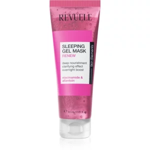 Revuele Sleeping Gel Mask Renew maschera notte per rigenerare la pelle antirughe 80 ml