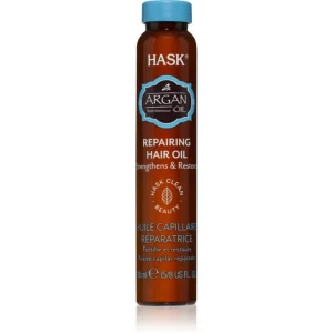 HASK Argan Oil olio rigenerante per capelli rovinati 18 ml