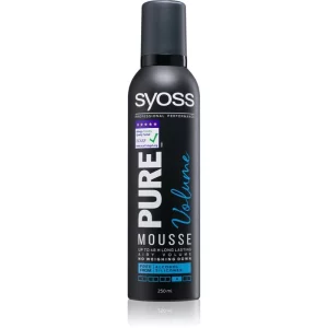 Syoss Pure Volume fissante in mousse per un volume lunga durata 250 ml