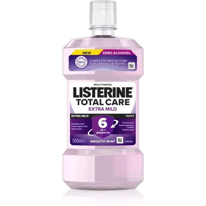 Listerine Total Care Extra Mild collutorio 500 ml