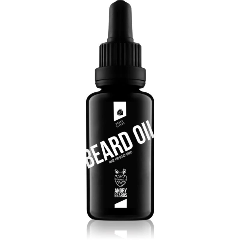 Angry Beards Bobby Citrus olio da barba 30 ml