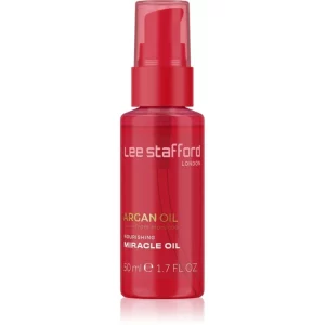 Lee Stafford Argan Oil Nourishing Miracle Oil olio nutriente per capelli 50 ml