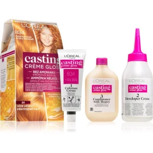 L’Oréal Paris Casting Creme Gloss tinta per capelli colore 834 Golden Caramel 1 pz