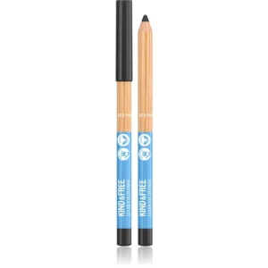 Rimmel Kind & Free matita occhi colore intenso colore 1 Pitch Black 1,1 g