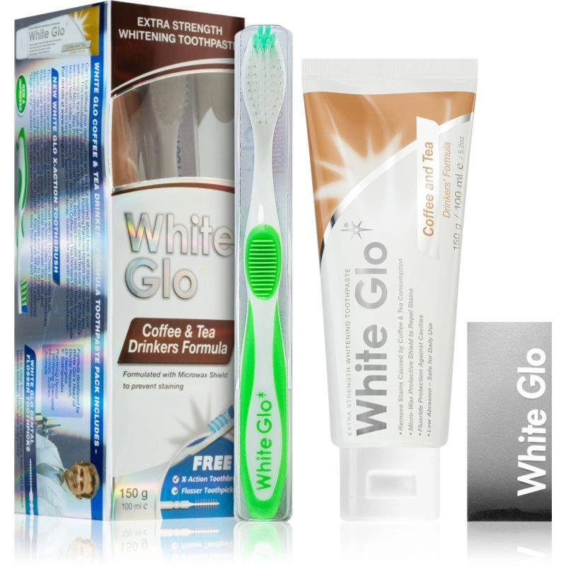 White Glo Coffee & Tea Drinkers Formula Set per la cura dentale