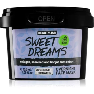 Beauty Jar Sweet Dreams maschera notte viso illuminante e idratante 120 ml