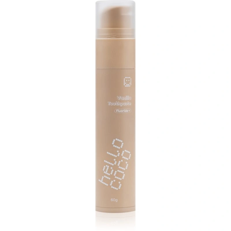 Hello Coco Toothpaste Vanilla dentifricio naturale 60 g