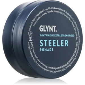 Glynt Steeler Pomade pomata per capelli a base di acqua con fissaggio extra forte 20 ml