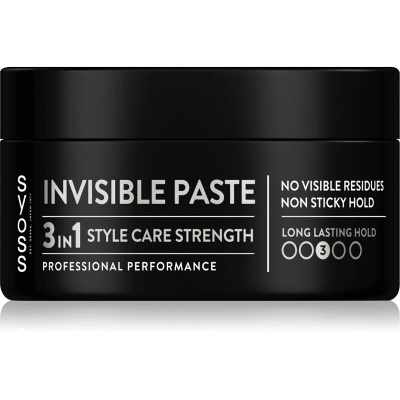 Syoss Invisible Hold pasta trasparente per styling fissante media 100 ml