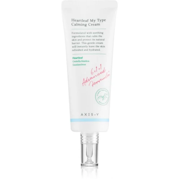 AXIS-Y 6+1+1 Advanced Formula Heartleaf My Type Calming Cream crema-gel leggera per lenire e rinforzare le pelli sensibili 60 ml