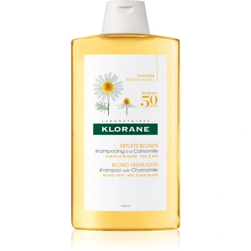 Klorane Chamomile shampoo per capelli biondi 400 ml