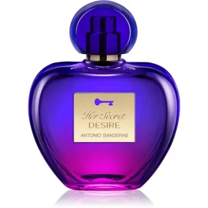 Banderas Her Secret Desire Eau de Toilette da donna 80 ml
