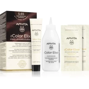 Apivita My Color Elixir tinta per capelli senza ammoniaca colore 5.65 Light Brown Red Mahogany 1 pz
