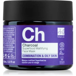Dr Botanicals Charcoal maschera viso 60 ml