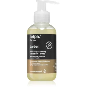 Tołpa Dermo Men Barber gel detergente per viso e barba 150 ml