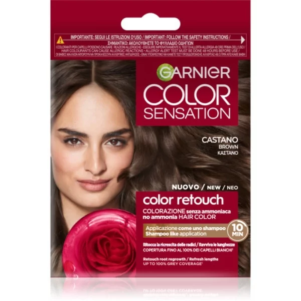 Garnier Color Sensation Retouch colore per coprire la ricrescita colore Brown 1 pz