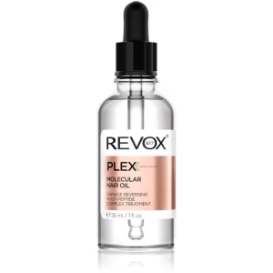 Revox B77 PLEX Molecular Hair Oil olio per rafforzare i capelli danneggiati 30 ml