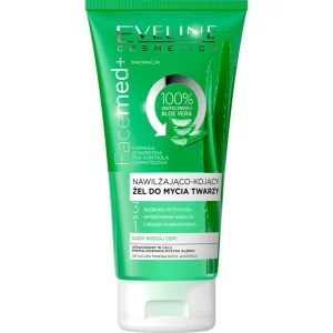 Eveline Cosmetics FaceMed+ gel detergente idratante con aloe vera 150 ml