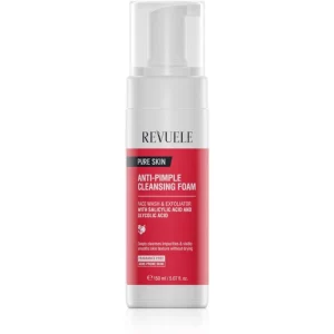 Revuele Pure Skin Anti-Pimple mousse detergente per pelli problematiche, acne 150 ml