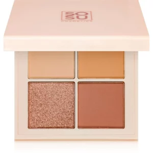 SOSU Cosmetics Eyeshadow Quad palette di ombretti colore Nude 4.8 g