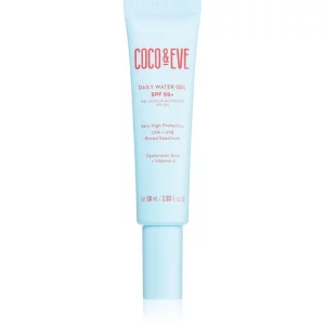 Coco & Eve SPF 50+ Daily Water Gel lozione protettiva leggera per il viso SPF 50+ 60 ml