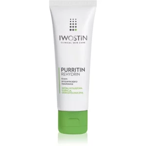 Iwostin Purritin Rehydrin crema idratante giorno per pelli secche e irritate dal trattamento antiacne 40 ml