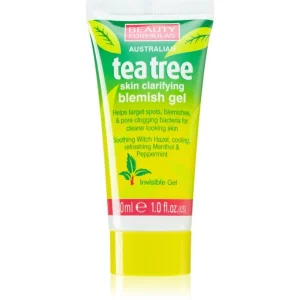 Beauty Formulas Tea Tree gel detergente lenitivo contro le imperfezioni della pelle 30 ml