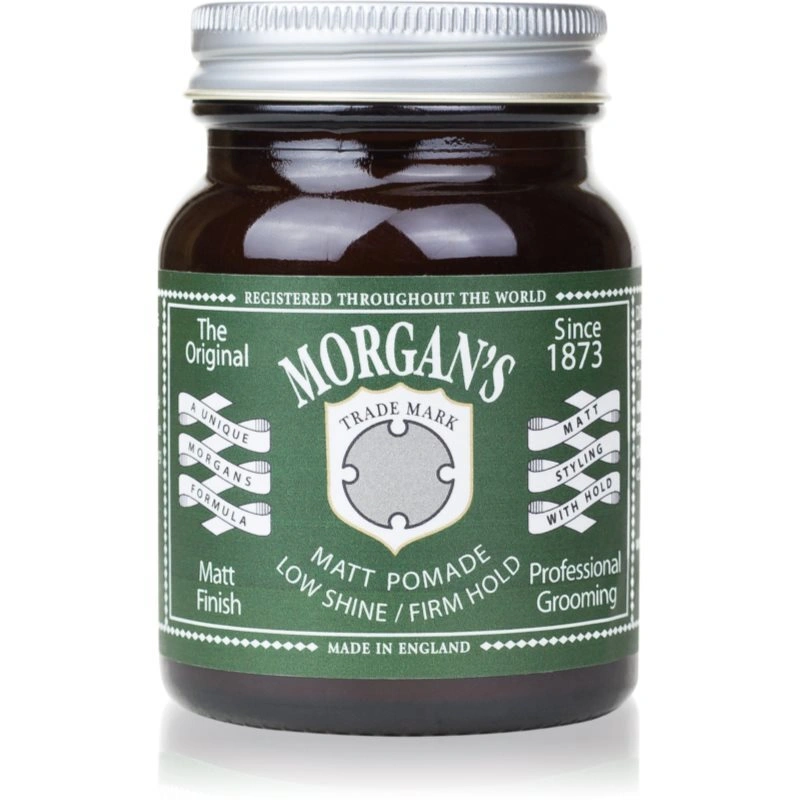 Morgan's Matt Pomade Low Shine and Firm Hold pomata per capelli effetto matte 100 g