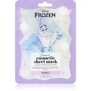 Mad Beauty Frozen Olaf maschera in tessuto illuminante e idratante 25 ml