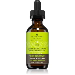 Macadamia Natural Oil Strengthen & Smooth olio rigenerante purificante per cuoi capelluti e radici dei capelli 53 ml