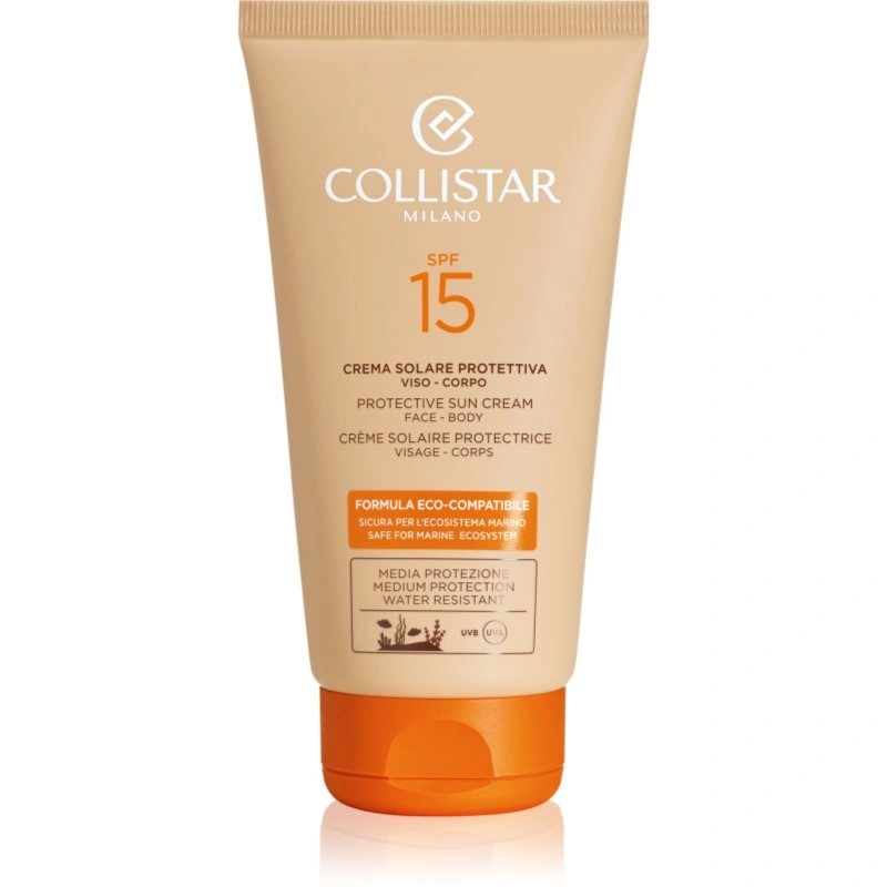 Collistar Sun Eco-Compatible crema abbronzante SPF 15 ECO 150 ml
