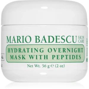 Mario Badescu Hydrating Overnight Mask with Peptides maschera notte con peptidi 56 g
