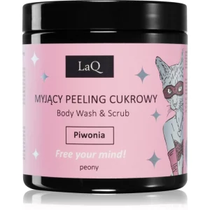 LaQ Kitten Peony scrub detergente per il corpo 220 g