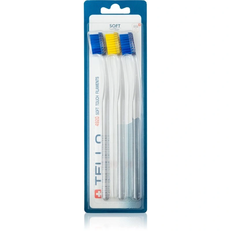 TELLO 4920 Soft 3pack spazzolino da denti 3 pz
