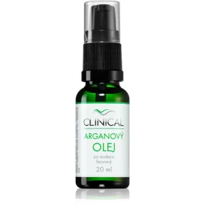 Clinical Argan oil olio di argan al 100% per viso, corpo e capelli 20 ml