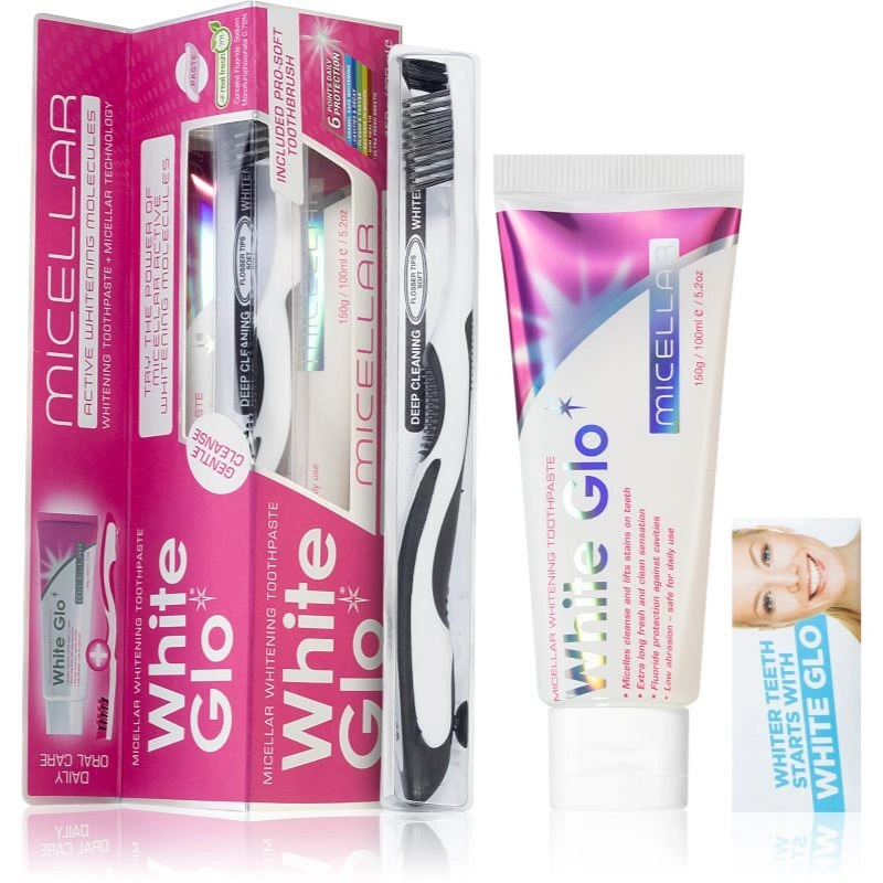 White Glo Micellar Set per la cura dentale