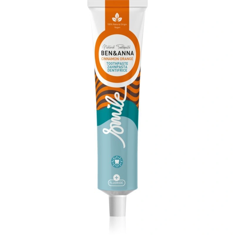 BEN&ANNA Toothpaste Cinnamon Orange dentifricio naturale 75 ml