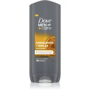Dove Men+Care Sandalwood&Vanilla gel doccia 3 in 1 per uomo 400 ml