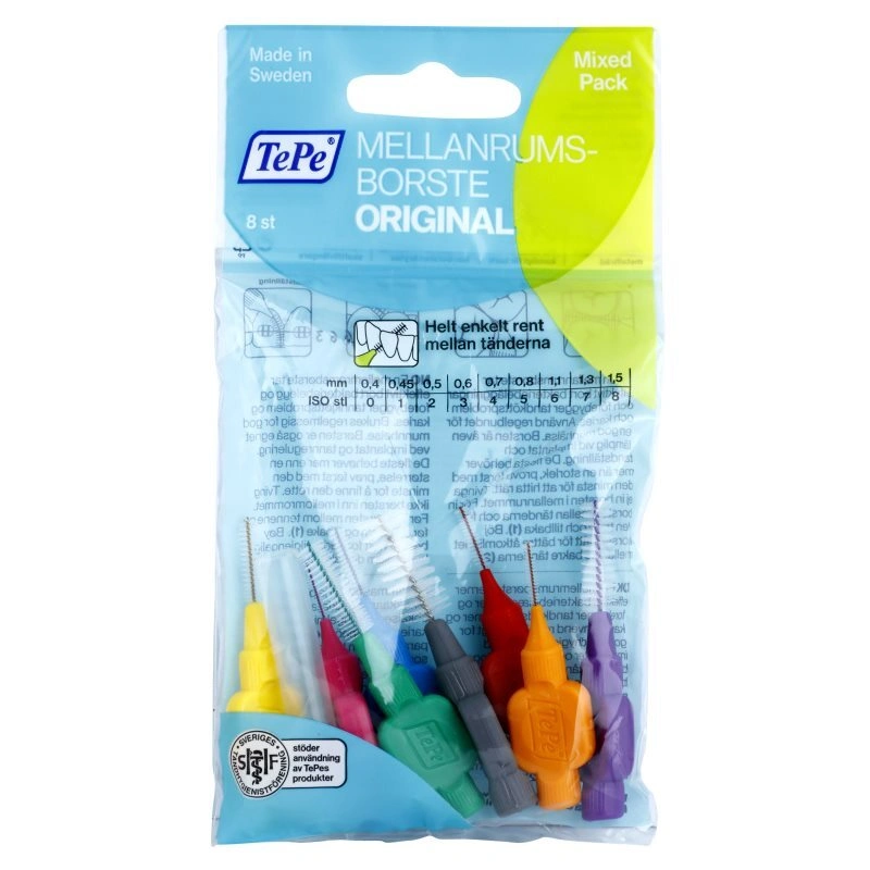 TePe Original scovolini interdentali mix 8 pz